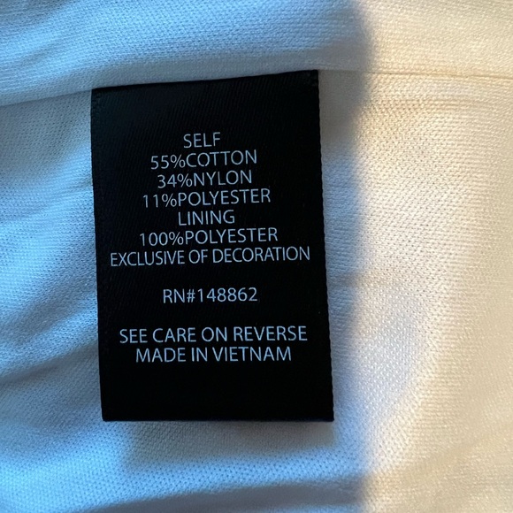 Torrid White with Black Stitching Floral Lacey Sleeveless Top - Picture 15 of 16